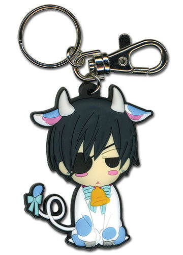 Black Butler Cow Ciel Keychain