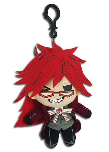 Black Butler Grell Sutcliff 5" Plush Doll