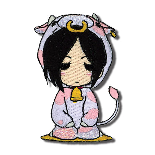 Black Butler Sebastian Cow Iron Sew On Patch