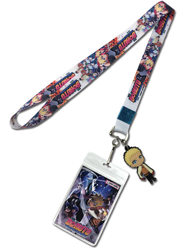 Boruto Naruto Next Generation Lanyard W/ Naruto Charm