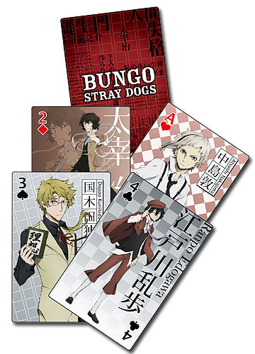 Bungo Stray Dogs Group Poker Playing Cards