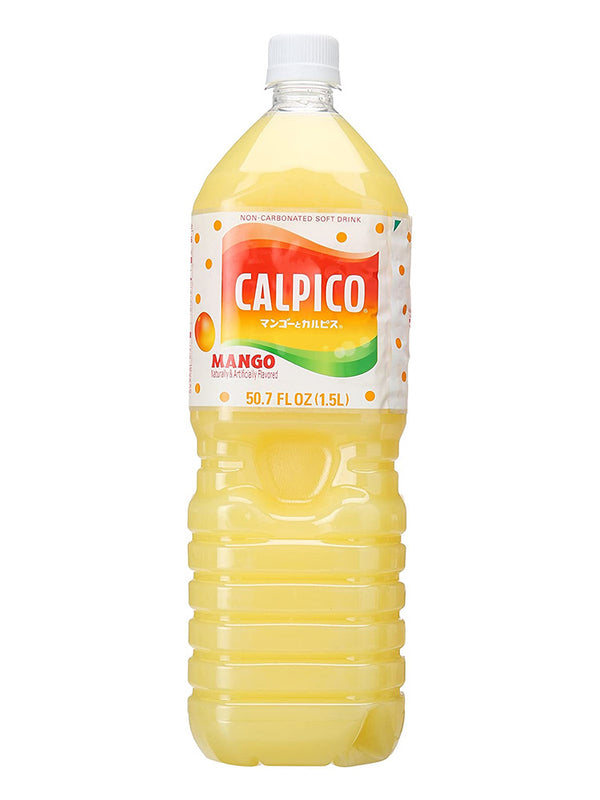 Calpico Mango Flavor Non-Carbonated Soft Drink Soda 50.7oz