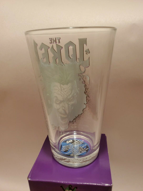 DC Comic Batman The Joker Pint Glass 16 oz