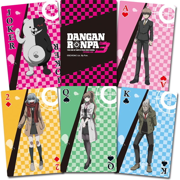 Danganronpa 3 Group Playing Cards