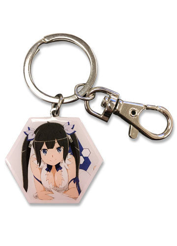 Danmachi Hestia Metal Keychain