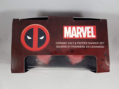 Marvel Deadpool Ceramic Salt & Pepper Shaker Set