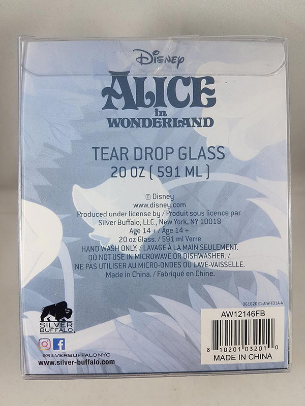 Disney Classics Alice In Wonderland Cheshire Cat Teardrop Wine Glass 20 oz