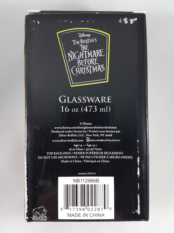 Disney The Nightmare Before Christmas Jack Faces Pint Glass 16 oz