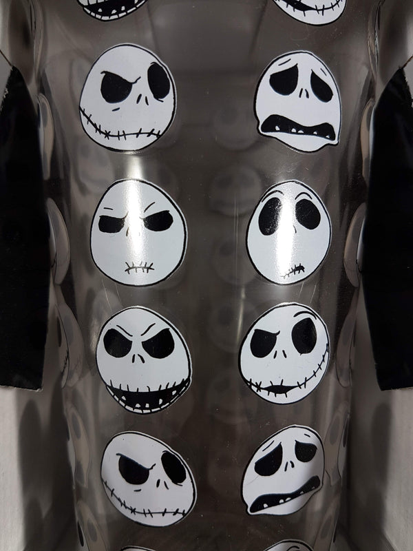 Disney The Nightmare Before Christmas Jack Faces Pint Glass 16 oz