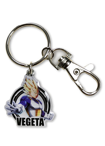 Dragon Ball Fighter Z Vegeta Metal Keychain