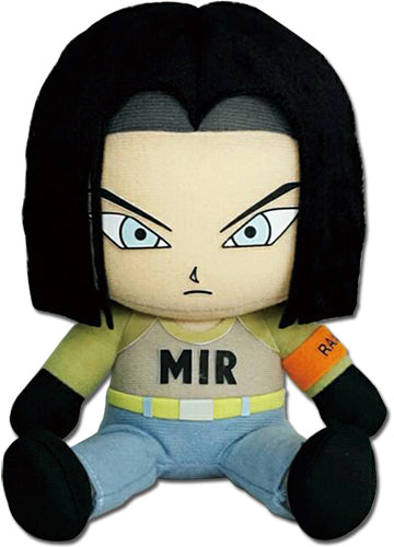 Dragon Ball Super Android 17 Sitting Pose Plush Doll