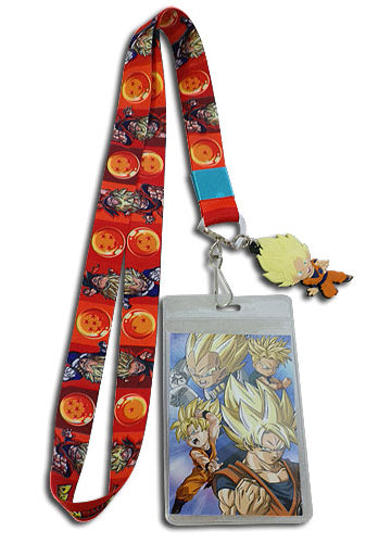 Dragon Ball Super Saiyan Goku Lanyard W/ Charm