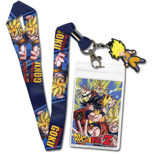 Dragon Ball Super Super Saiyan Goku Lanyard W/ Charm
