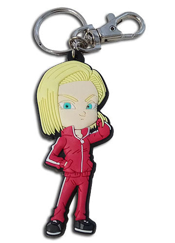 Dragon Ball Z Super Android 18 SD PVC Key Chain