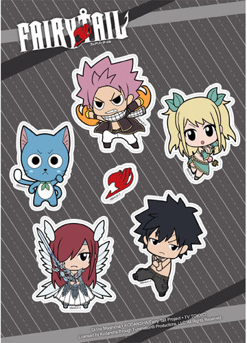 Fairy Tail Group Season 8 SD Sticker Set