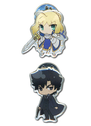 Fate/Zero Saber & Kiritsugu Lapel Pins Set of 2