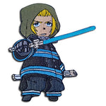 Fire Force Arthur SD Iron Sew On Patch