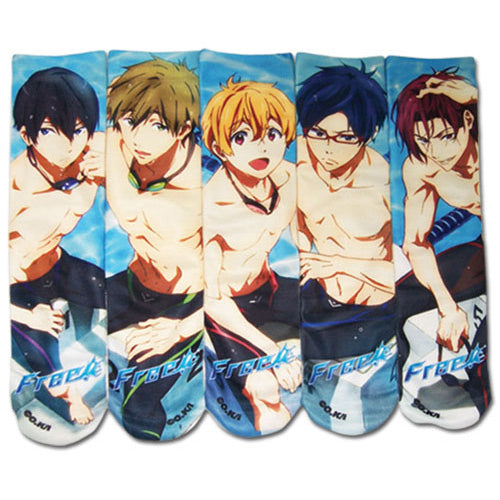 Free! Character Themed Socks 5-Pack Set