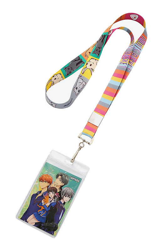 Fruits Basket Animal Striped Lanyard