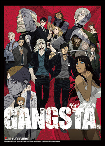 Gangsta Key Art Wall Scroll