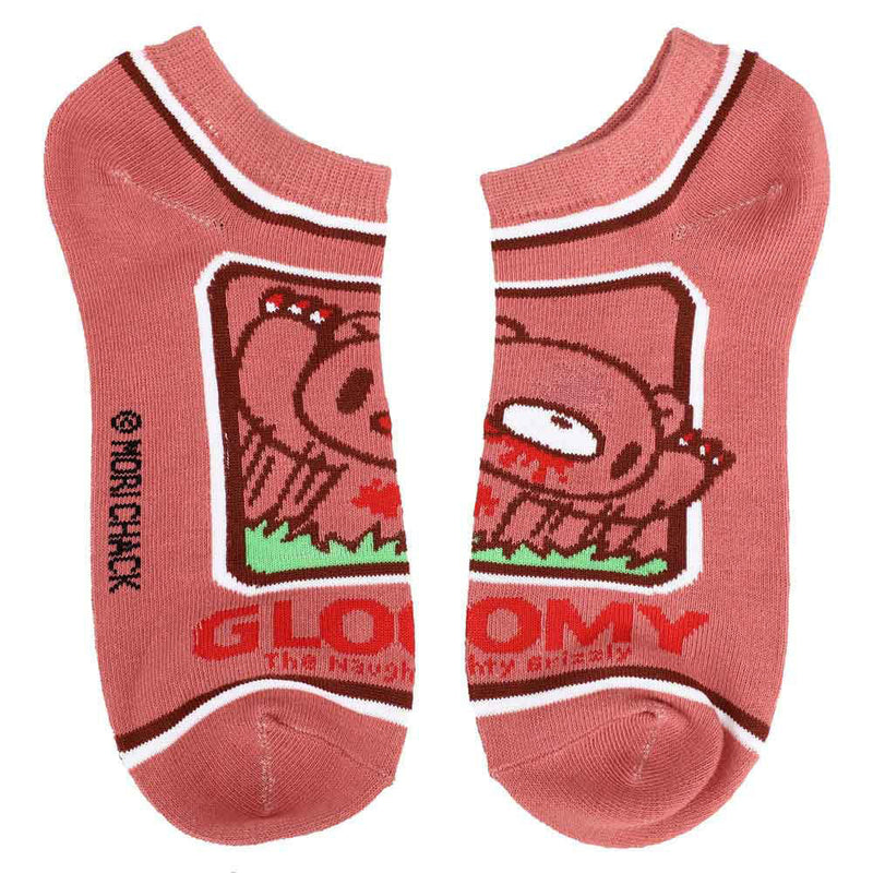 Gloomy Bear Ankle Socks 5 Pair Set