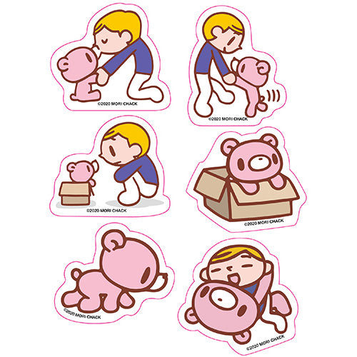 Gloomy Bear Die Cut Sticker Set