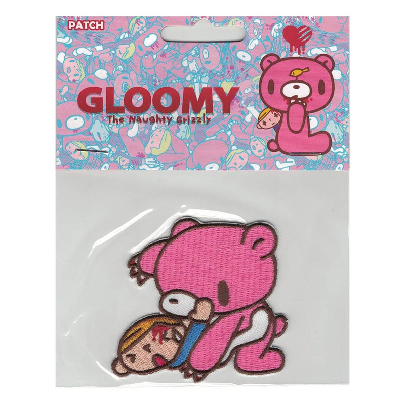 Gloomy Bear Naughty Grizzly Pity & Gloomy Iron Sew On Patch