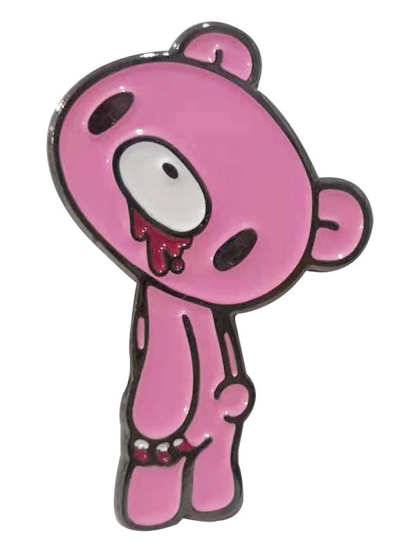 Gloomy Bear Side Pose With Blood Lapel Pin