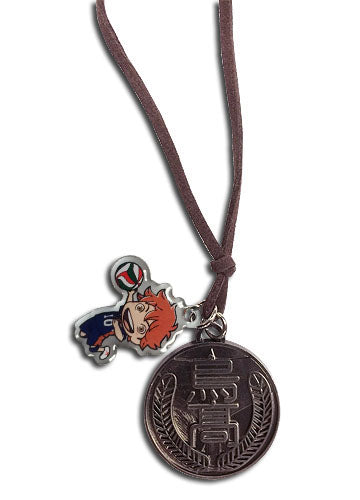 Haikyu!! Shoyo SD & Karasuno High Symbol Necklace