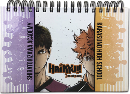 Haikyu!! Wakatoshi vs Shoyo Hardcover Notebook Journal