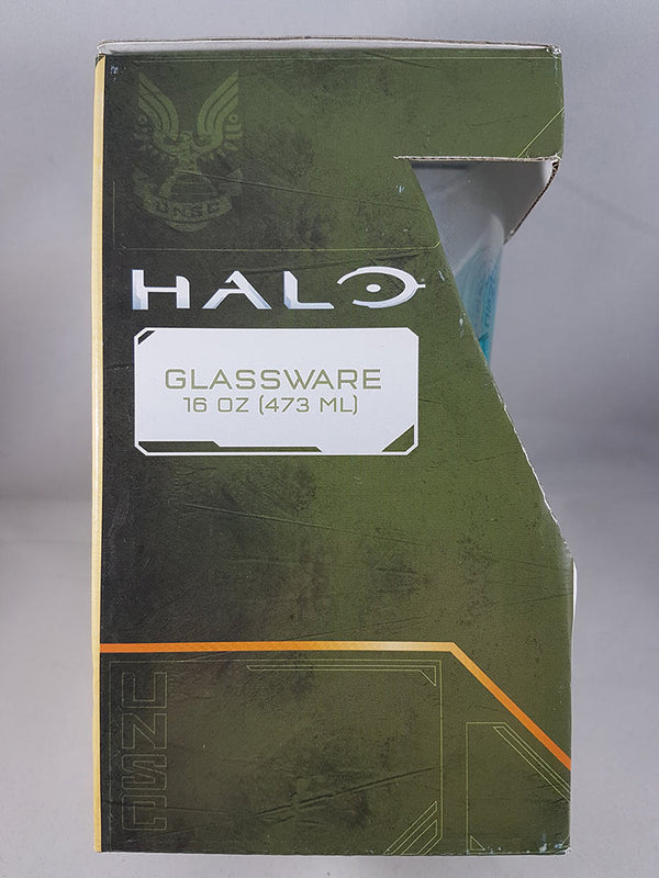 Halo Infinite Master Chief UNSC Pint Glass 16 oz