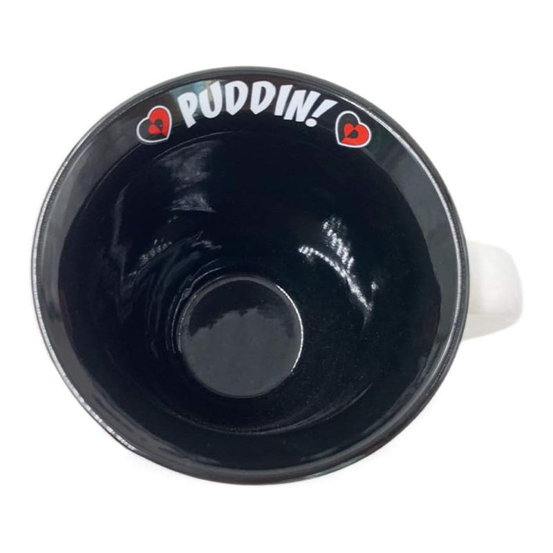 Harley Quinn Circle Badge HA HA! Wide Rim Mug 16 oz