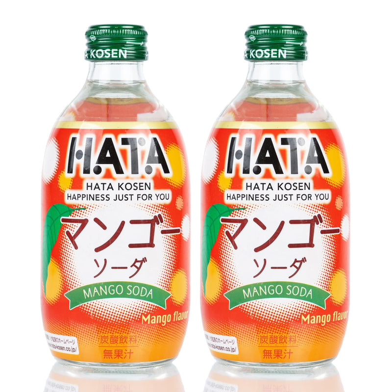 Hata Mango Flavor Soda 10 fl oz