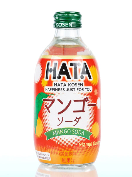 Hata Mango Flavor Soda 10 fl oz