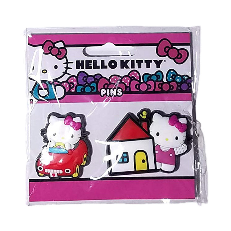Hello Kitty Car & House Lapel Pins