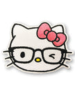Hello Kitty Pink Bow Eyeglasses Sew On Patch