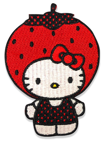Hello Kitty Strawberry Sew On Patch
