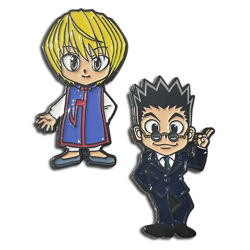 Hunter x Hunter Kurapika & Leorio Lapel Pins Set of 2