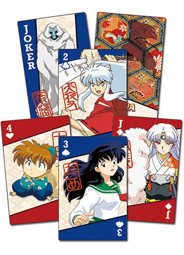 Inuyasha Group Poker Playing Cards
