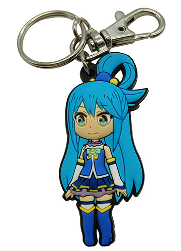 Isekai Quartet Aqua SD PVC Keychain