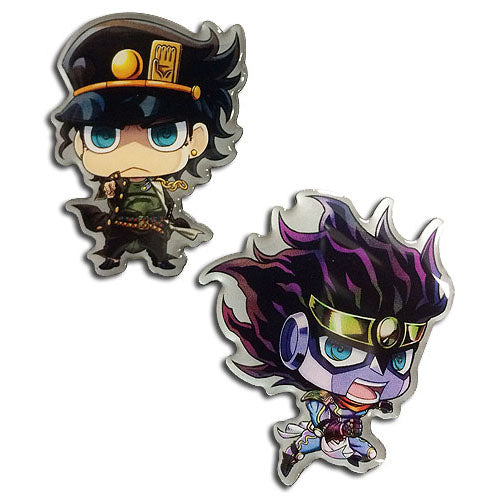 Jojo's Bizarre Adventure Jotato & Star Platinum Pins Set of 2