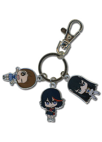 Kill La Kill Ryuko, Mako and Satsuki Keychain
