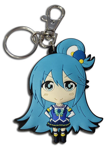 KonoSuba Aqua SD PVC Keychain