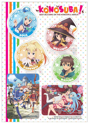 KonoSuba Group Sticker Set