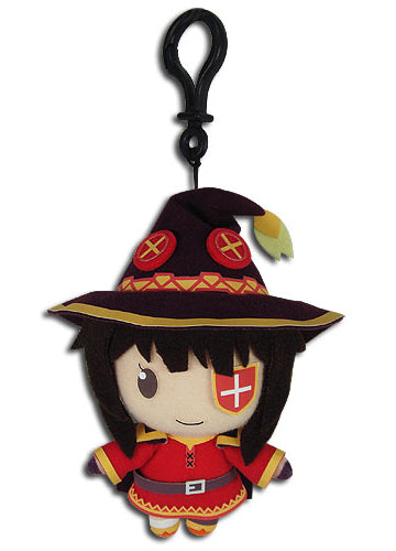 Konosuba! Megumin 6" Plush Doll W/ Backpack Clip