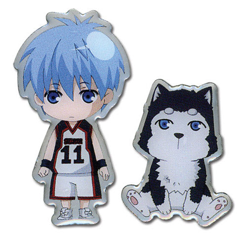 Kuroko's Basketball Kuroko & Tetsuya #2 Lapel Pins Set of 2