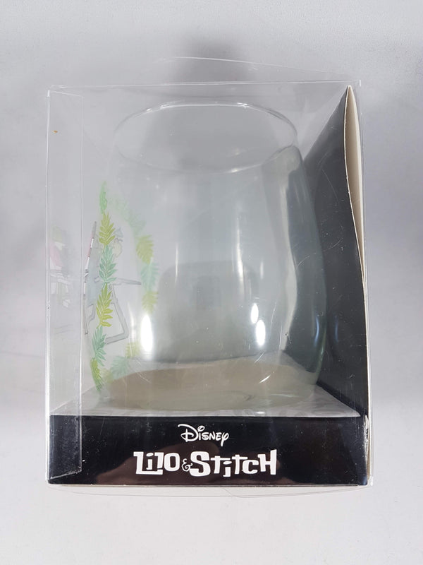 Disney Lilo & Stitch Aloha Paradise Tear Drop Wine Glass 20 oz