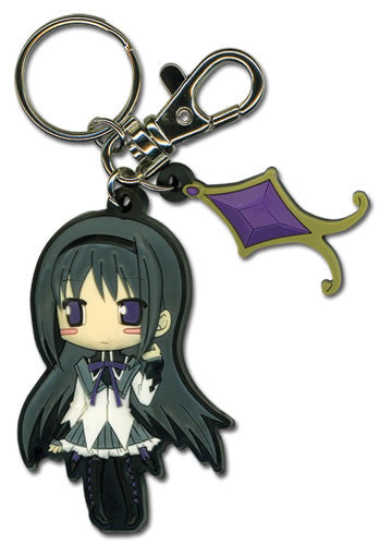 Madoka Magica Homura Keychain