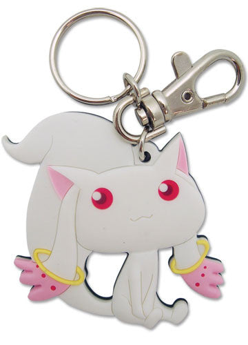 Puella Magi Madoka Magica Kyubey Key Chain