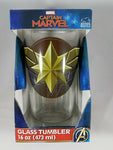 Marvel Comics Captain Marvel Pint Glass 16 oz